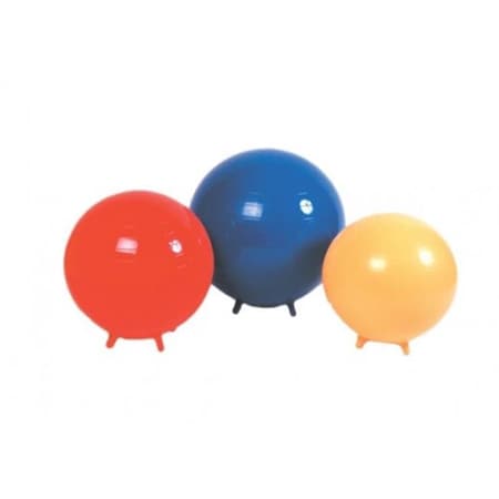 Fabrication Enterprises Fabrication Enterprises 30-1892 21.7 in. Cando Feet-Ball Inflatable Ball; Orange 30-1892